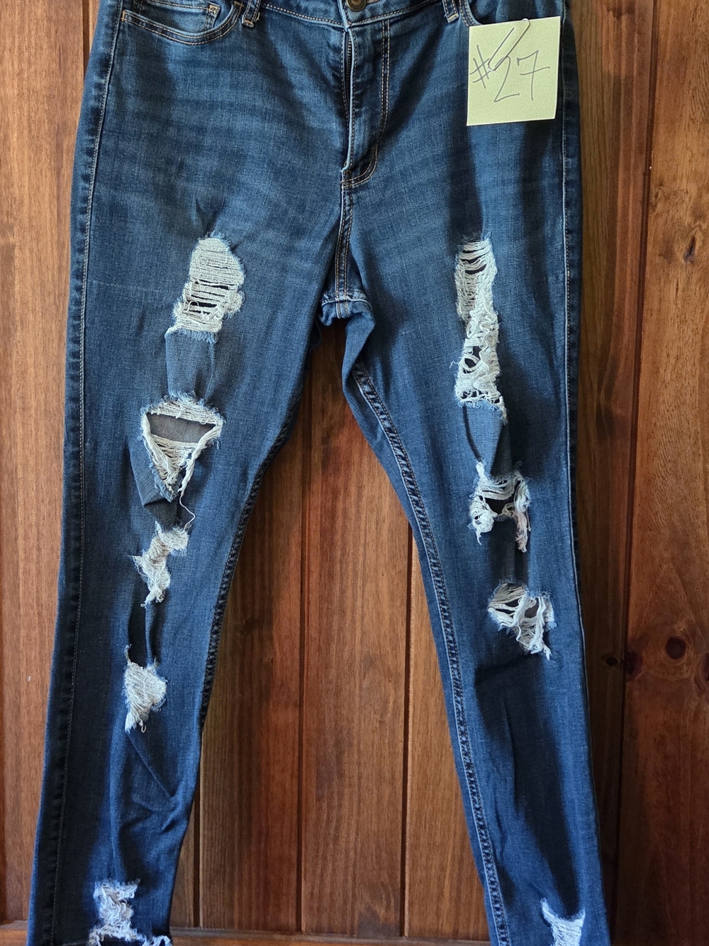 Flying Monkey Blue Denim Jeans - Picture 9 of 15